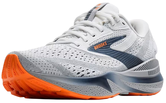 Кроссовки мужские Brooks Adrenaline Gts 24 White/Peacoat/Alloy - Фото 2 большая