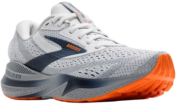 Кроссовки мужские Brooks Adrenaline Gts 24 White/Peacoat/Alloy - Фото 7 большая