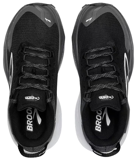 Кроссовки мужские Brooks Caldera 8 Black/Blackened Pearl/White - Фото 5 большая