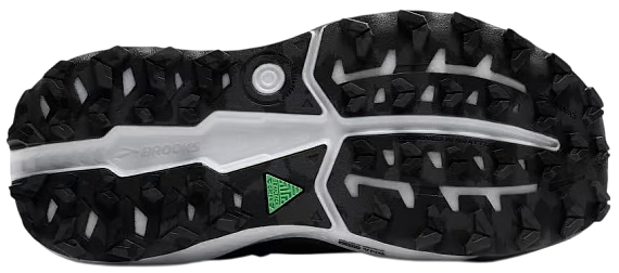 Кроссовки мужские Brooks Caldera 8 Black/Blackened Pearl/White - Фото 6 большая