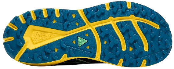 Кроссовки мужские Brooks Divide 5 Black/Celestial/Quince - Фото 2 большая