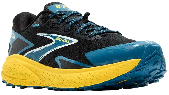Кроссовки мужские Brooks Divide 5 Black/Celestial/Quince - Фото 6 большая