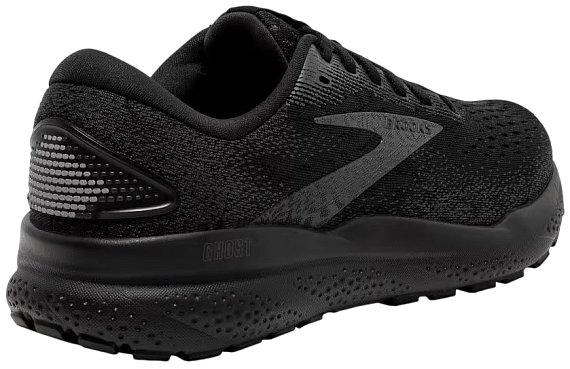 Кроссовки мужские Brooks Ghost 16 Black/Black/Ebony - Фото 2 большая