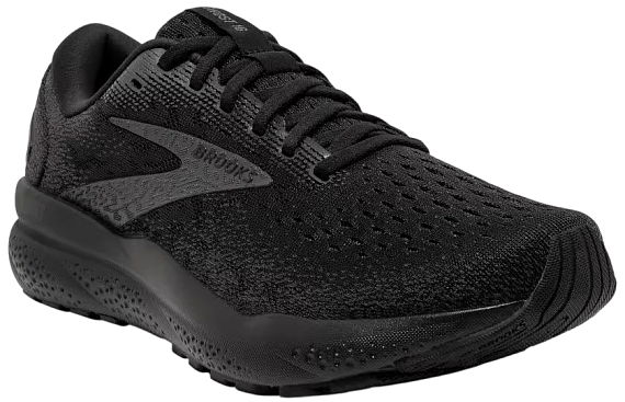 Кроссовки мужские Brooks Ghost 16 Black/Black/Ebony - Фото 7 большая
