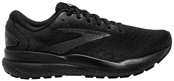 Кроссовки мужские Brooks Ghost 16 Black/Black/Ebony - Фото 1 большая