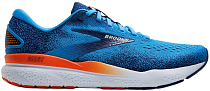 Кроссовки мужские Brooks Ghost 16 Bonnie Blue/Blue Ribbon/Orange