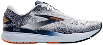 Кроссовки мужские Brooks Ghost 16 White/Peacoat/Orange