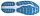 Кроссовки мужские Brooks Ghost Max 2 Bonnie Blue/Blue Ribbon/Yellow - Фото 3 малая
