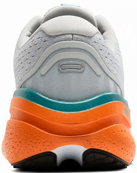 Кроссовки мужские Brooks Ghost Max 2 Oyster Mushroom/Orange/Teal - Фото 5 большая