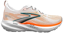 Кроссовки мужские Brooks Glycerin 22 White/Orange/Green Blue Slate