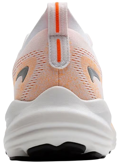 Кроссовки мужские Brooks Glycerin 22 White/Orange/Green Blue Slate - Фото 5 большая
