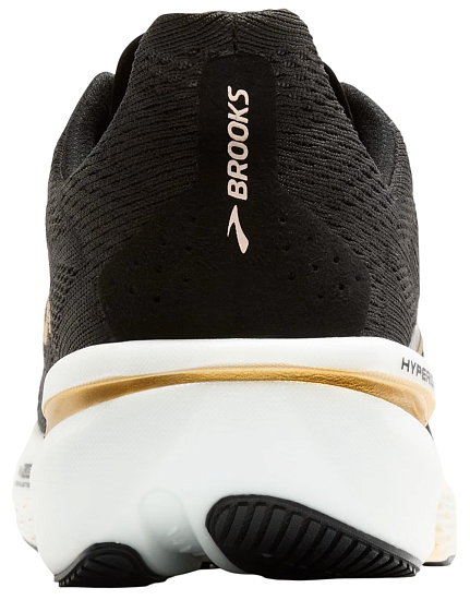 Кроссовки мужские Brooks Hyperion 2 Black/Gold/Pink - Фото 3 большая