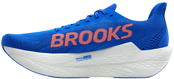 Кроссовки мужские Brooks Hyperion Max 2 Cobalt/Green Gecko/Limpett - Фото 4 большая