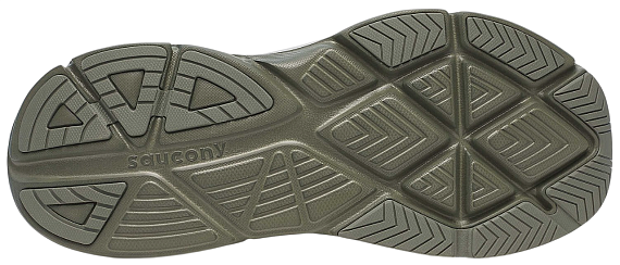 Кроссовки мужские Saucony Guide 18 Cloud/Olive - Фото 2 большая