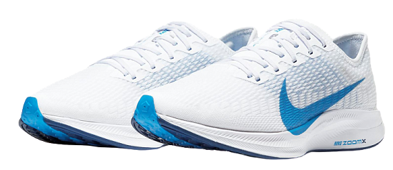Кроссовки мужские Nike Zoom Pegasus Turbo 2 White - Фото 6 большая
