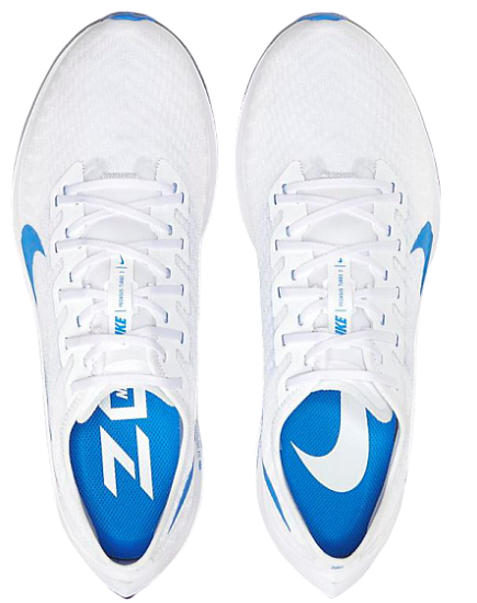 Кроссовки мужские Nike Zoom Pegasus Turbo 2 White - Фото 7 большая