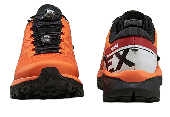 Кроссовки мужские Kailas Fuga EX 2 Tangerine/White - Фото 4 большая