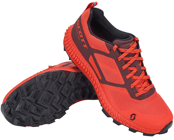 Кроссовки мужские Scott Supertrac 2.0 Orange/Maroon - Фото 3 большая