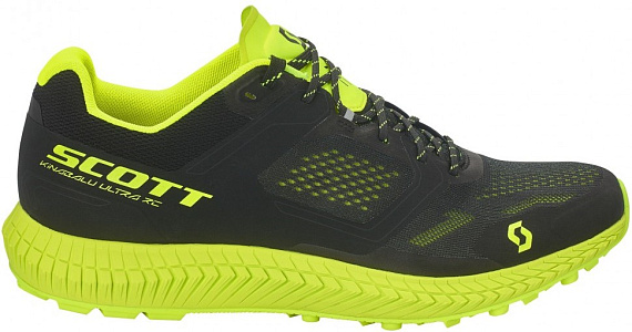 Кроссовки мужские Scott Kinabalu Ultra Rc Black/Yellow - Фото 1 большая