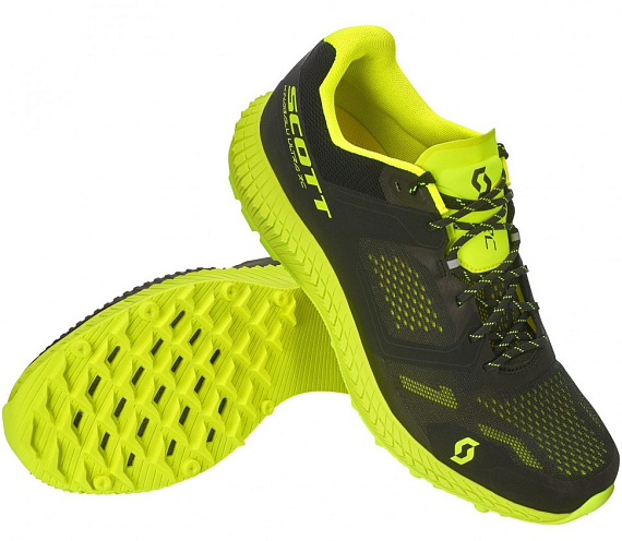 Кроссовки мужские Scott Kinabalu Ultra Rc Black/Yellow - Фото 3 большая
