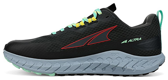 Кроссовки мужские Altra Outroad Dark Gray/Blue  - Фото 2 большая