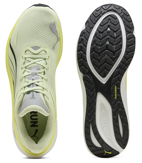 Кроссовки мужские Puma Electrify Nitro 4 Apple Spritz/Lux Lime/Puma Black - Фото 5 большая