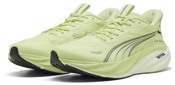 Кроссовки мужские Puma Magnify Nitro 3 Apple Spritz/Lux Lime - Фото 2 большая