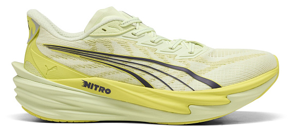Кроссовки мужские Puma Deviate Nitro 4 Apple Spritz/Lux Lime - Фото 1 большая