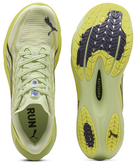Кроссовки мужские Puma Deviate Nitro 4 Apple Spritz/Lux Lime - Фото 5 большая
