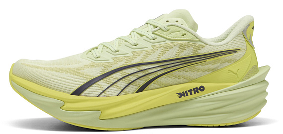 Кроссовки мужские Puma Deviate Nitro 4 Apple Spritz/Lux Lime - Фото 4 большая