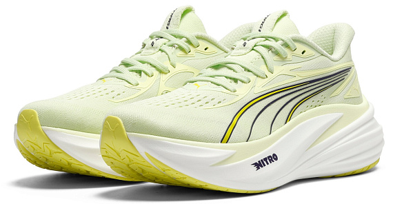Кроссовки мужские Puma Magmax Nitro 2 Apple Spritz/Lux Lime - Фото 2 большая