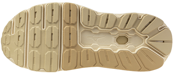 Кроссовки мужские Mizuno Wave Horizon 9 Pale Khaki/White/Curds&Whey - Фото 3 большая