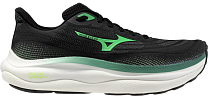 Кроссовки мужские Mizuno Wave Sky 9 Black/Goblin Green/Alpine Green