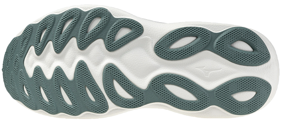 Кроссовки мужские Mizuno Wave Sky 9 Pale Khaki/Curds&Whey/Curds&Whey - Фото 3 большая