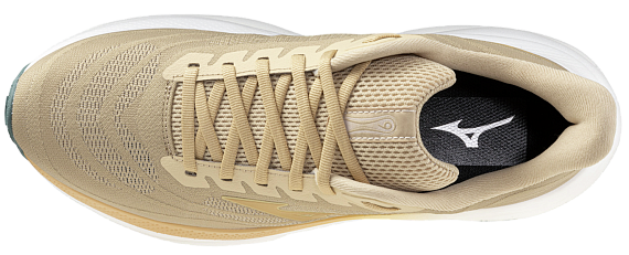 Кроссовки мужские Mizuno Wave Sky 9 Pale Khaki/Curds&Whey/Curds&Whey - Фото 5 большая