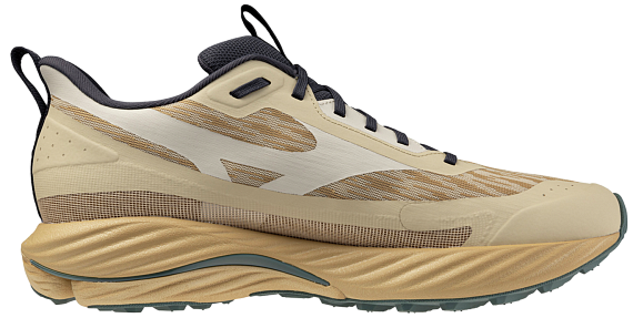 Кроссовки мужские Mizuno Wave Rider Tt 3 Curds&Whey/Summer Sand/North Atlantic - Фото 4 большая