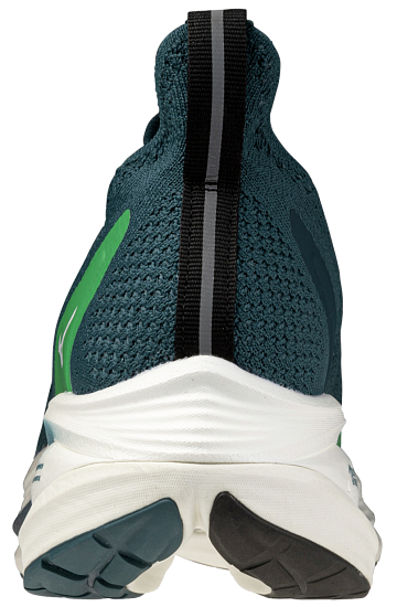 Кроссовки мужские Mizuno Neo Vista 2 Reflecting Pond/White/Goblin Green - Фото 6 большая