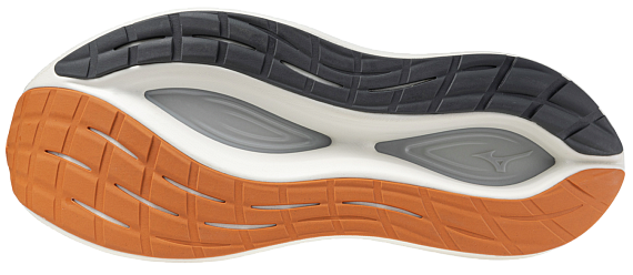 Кроссовки мужские Mizuno Neo Vista 2 Ultimate Gray/White/Coral Rose - Фото 3 большая