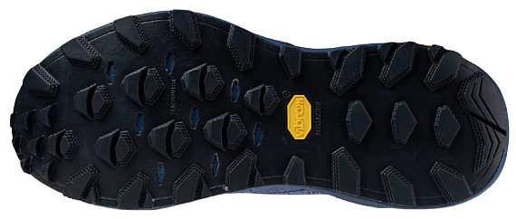 Кроссовки мужские Mizuno Wave Mujin 11 Dazzling Blue/Lightning Yellow/Estate Blue - Фото 6 большая