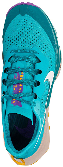 Кроссовки мужские Nike Air Zoom Terra Kiger 7 Turquoise Blue/Mystic Teal/University Gold/White - Фото 2 большая