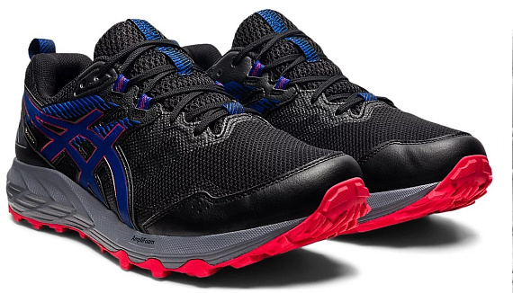 Кроссовки мужские ASICS Gel-Sonoma 6 GTX Black/Monaco Blue - Фото 3 большая