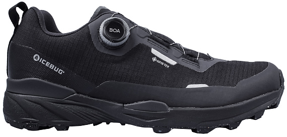 Кроссовки мужские Icebug Rover 2 BUGrip Gtx R TrueBlack - Фото 1 большая