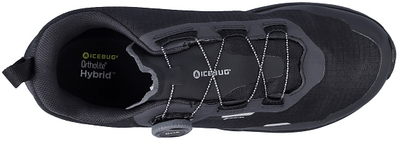 Кроссовки мужские Icebug Rover 2 BUGrip Gtx R TrueBlack - Фото 5 большая