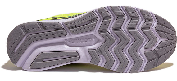 Кроссовки мужские Saucony Ride 14 Citrus/Black - Фото 4 большая