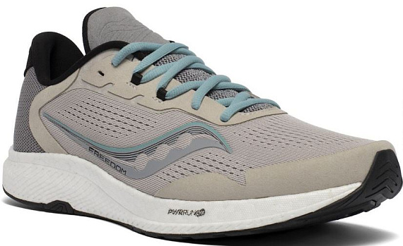 Кроссовки мужские Saucony Freedom 4 Stone/Alloy - Фото 5 большая