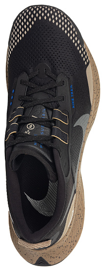 Кроссовки мужские Nike Pegasus Trail 3 Black/Khaki/Game Royal/Iron Grey - Фото 2 большая