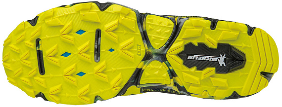 Кроссовки мужские Mizuno Wave Hayate 3 Dark Shadow/Bolt/Black - Фото 2 большая