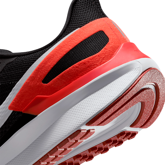 Кроссовки мужские Nike Air Zoom Structure 25 Black/White/Picante Red/Anthracite - Фото 3 большая