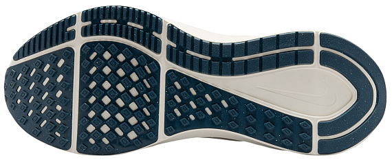 Кроссовки мужские Nike Air Zoom Structure 25 Smokey Blue/White/Sail/Armory Navy - Фото 7 большая