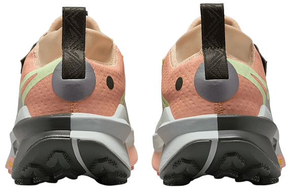 Кроссовки мужские Nike Zoomx Zegama Trail 2 College Grey/Barely Volt/Sequoia - Фото 4 большая